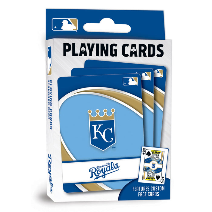 Kansas City Royals Playing Cards - 54 Card Deck - Just $6.99! Shop now at Retro Gaming of Denver