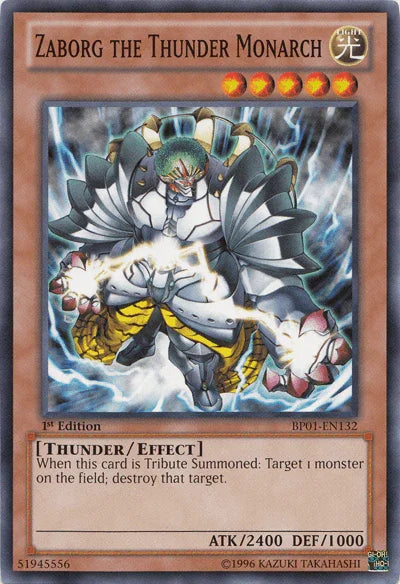 Zaborg the Thunder Monarch [BP01-EN132] Common - for just $0.40! 