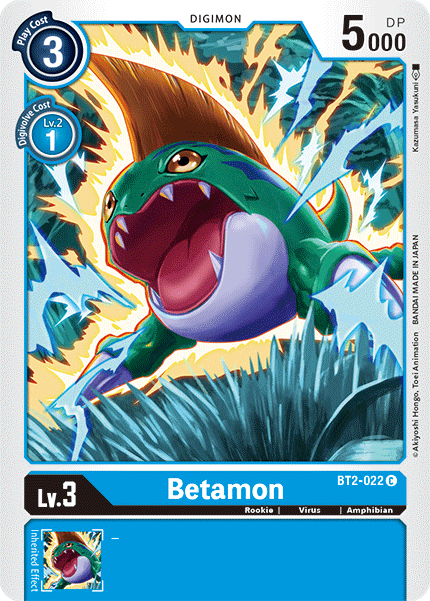 Betamon [BT2-022] [Release Special Booster Ver.1.5] - Just $0.09! Shop now at Retro Gaming of Denver