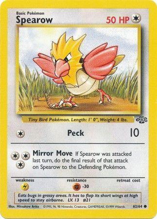 Spearow (62/64) [Jungle Unlimited] - for just $0.20! 