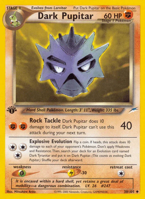 Dark Pupitar (38/105) [Neo Destiny 1st Edition] - for just $2.80! 