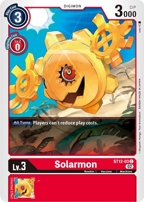 Solarmon [ST12-03] [Starter Deck: Jesmon] - Just $0.09! Shop now at Retro Gaming of Denver