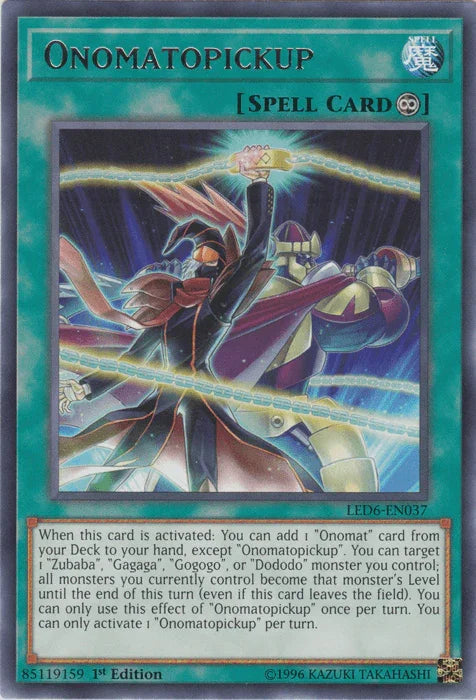 Onomatopickup [LED6-EN037] Rare - for just $0.20! 