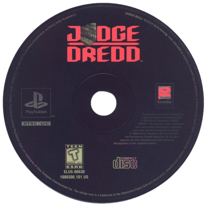 Judge Dredd – PlayStation 1 (PS1) - for just $0! 
