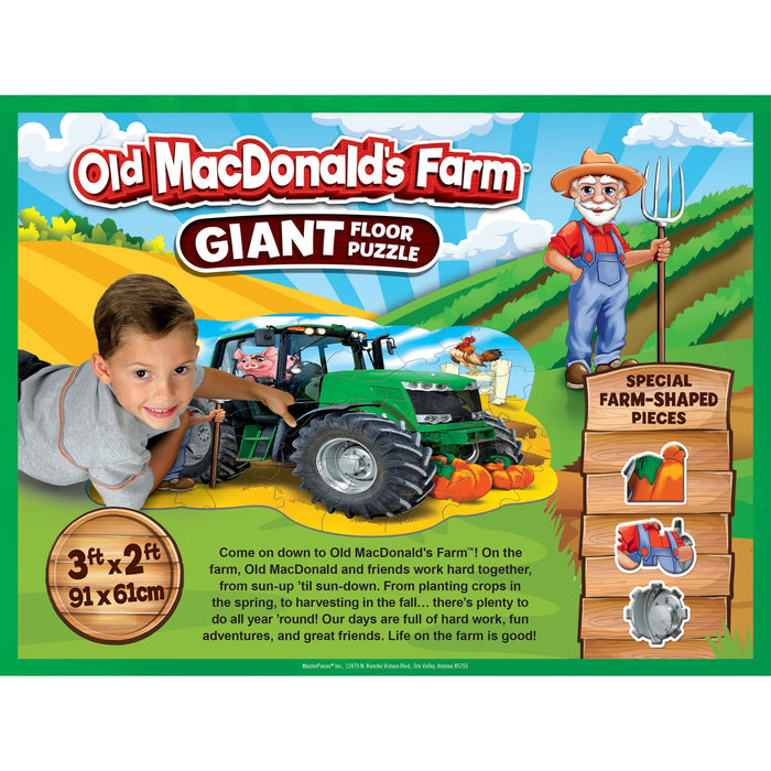 Old MacDonald's Farm 36 Piece Floor Jigsaw Puzzle - Just $19.99! Shop now at Retro Gaming of Denver