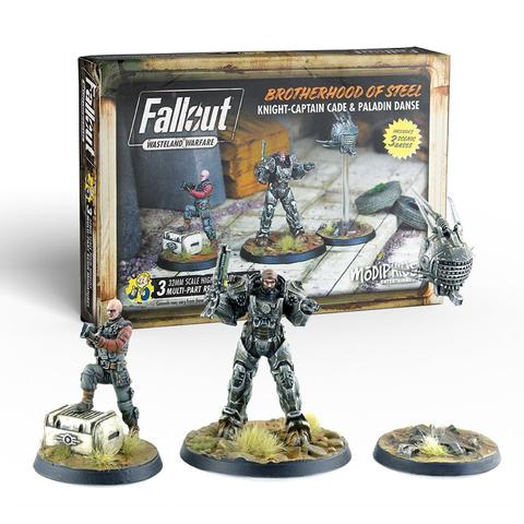 Fallout: Wasteland Warfare - Brotherhood of Steel - Knight-Captain Cade & Paladin Danse - for just $33.99! 
