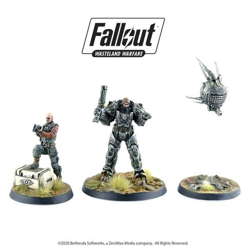 Fallout: Wasteland Warfare - Brotherhood of Steel - Knight-Captain Cade & Paladin Danse - for just $33.99! 