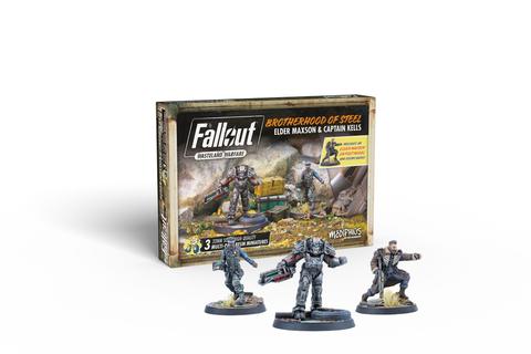 Fallout: Wasteland Warfare - Brotherhood of Steel - Elder Maxon and Captain Kells - for just $32! 