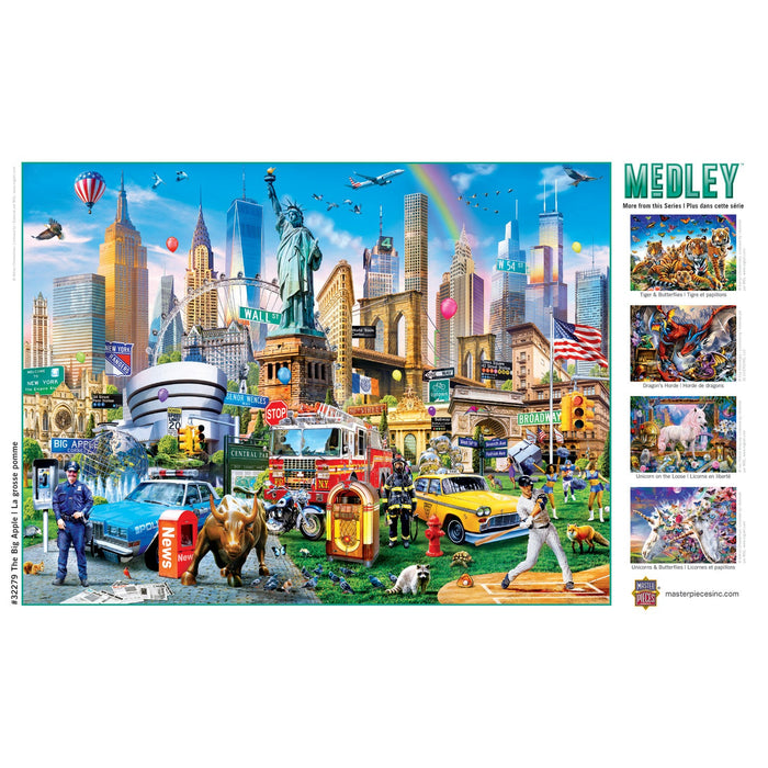 Medley - The Big Apple 300 Piece EZ Grip Jigsaw Puzzle - Just $14.99! Shop now at Retro Gaming of Denver