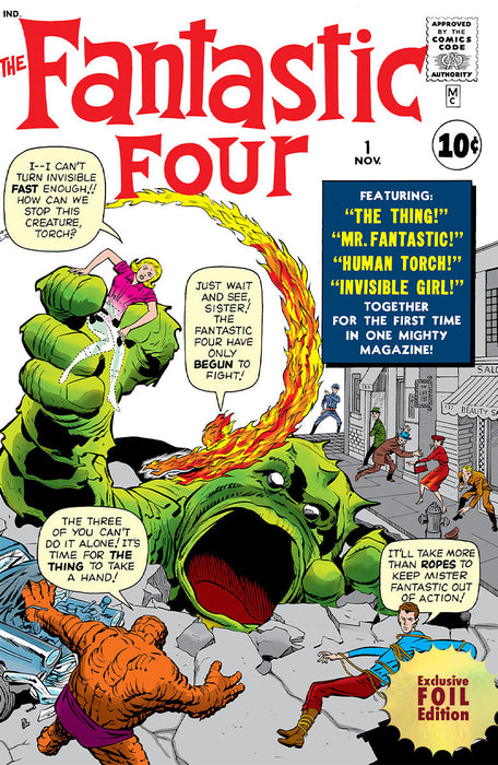 [FOIL] Fantastic Four #1 Facsimile Edition Foil Variant [New Printing] Cb  (01/08/2025) - for just $10.99! 