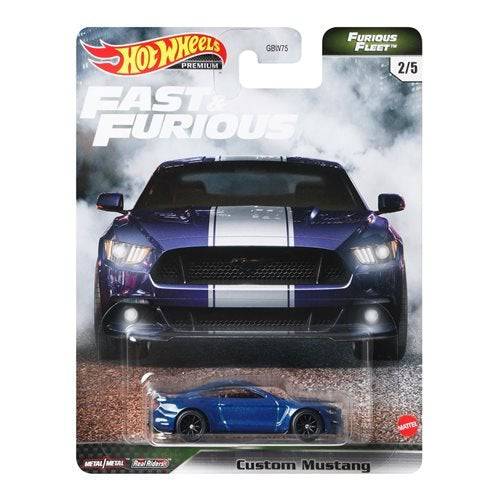 Fast & Furious Hot Wheels Premium Vehicle 2021 - 2/5 Custom Mustang - for just $12.67! 