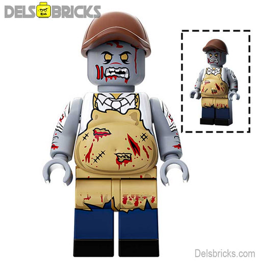 Zombie Iwith big belly Lego Minifigures Custom Horror Toys (Lego-Compatible Minifigures) - Just $3.99! Shop now at Retro Gaming of Denver