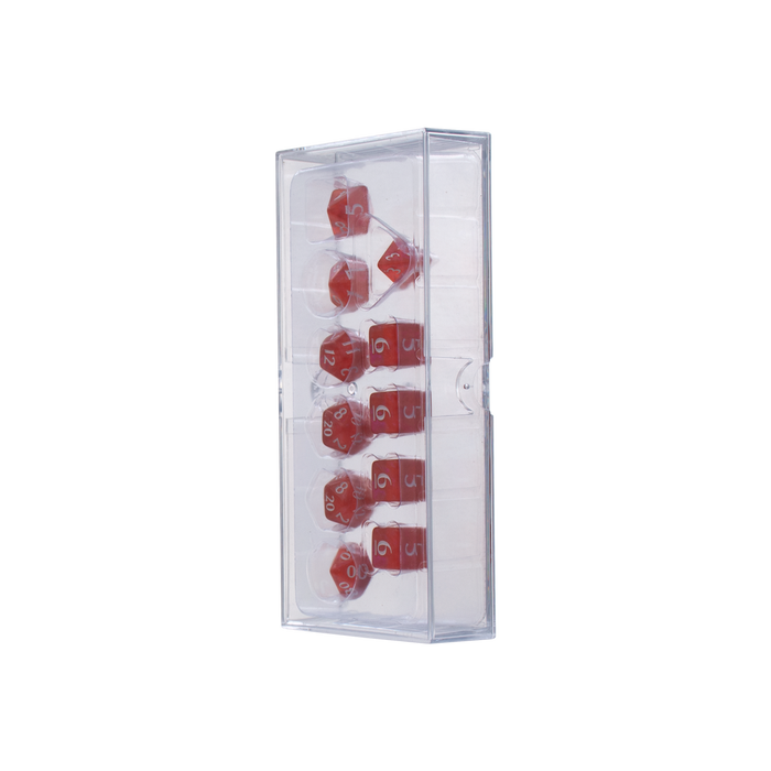 Ultra PRO: 11-Dice Set - Eclipse (Apple Red) - Just $9.95! Shop now at Retro Gaming of Denver