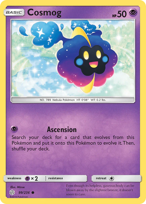 Cosmog (99/236) [Sun & Moon: Cosmic Eclipse] - for just $0.10! 