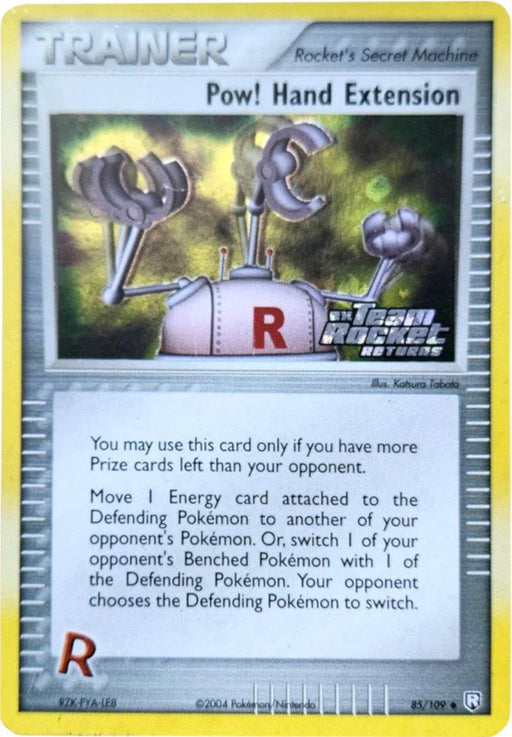 Pow! Hand Extension (85/109) (Stamped) [EX: Team Rocket Returns] - for just $25.50! 