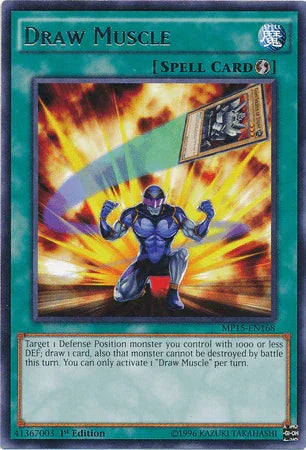 Draw Muscle [MP15-EN168] Rare - for just $0.20! 