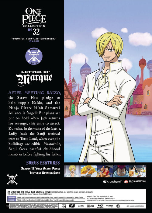 One Piece: Collection 32 (Blu-ray + DVD) - for just $38.99! 