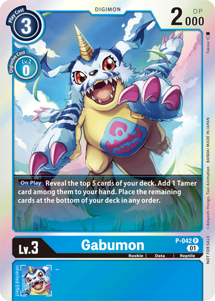 Gabumon [P-042] [Promotional Cards] - Just $0.09! Shop now at Retro Gaming of Denver