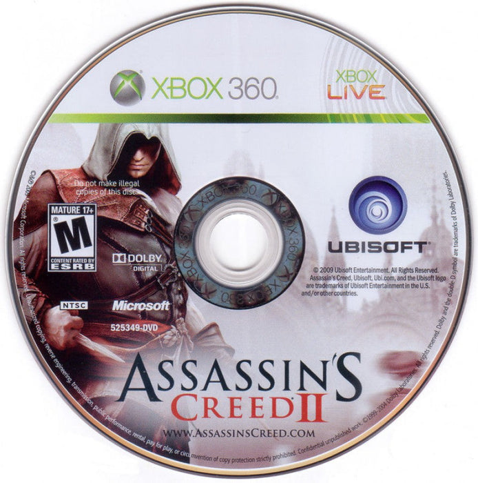 Assassin's Creed II – Xbox 360 (X360) - for just $3.99! 