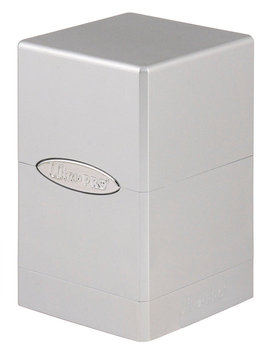 Ultra PRO: Satin Tower - Metallic Silver - for just $0! 