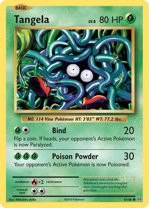 Tangela (8/108) [XY: Evolutions] - for just $0.10! 