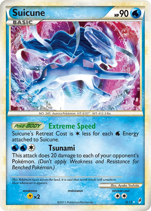 Suicune (SL11) [HeartGold & SoulSilver: Call of Legends] - for just $130! 