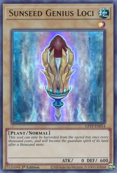 Sunseed Genius Loci [GFTP-EN014] Ultra Rare - for just $0.15! 