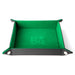 Metallic Dice Games Velvet Folding Dice Tray with Leather Backing 10" x 10" - for just $15.99! 