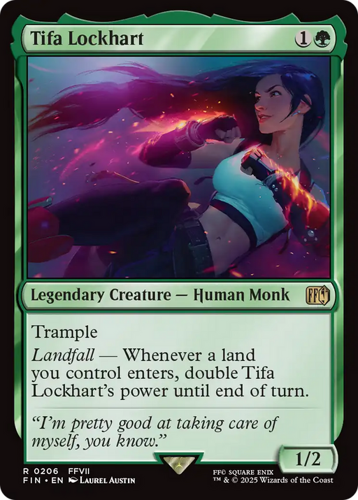 Tifa Lockhart (FIN-206) - FINAL FANTASY Foil - for just $0.96! 