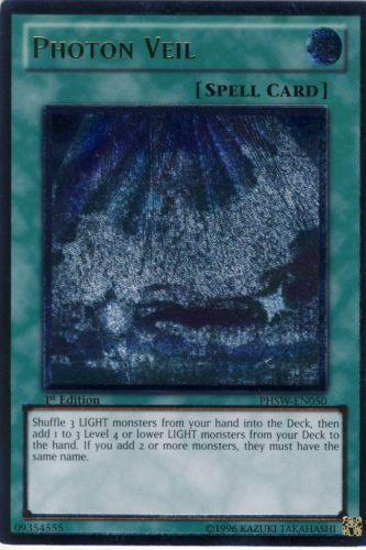 Photon Veil [PHSW-EN050] Ultimate Rare - for just $0.90! 