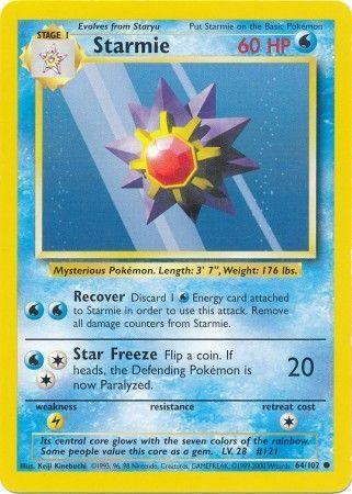 Starmie (64/102) [Base Set Unlimited] - for just $0.40! 