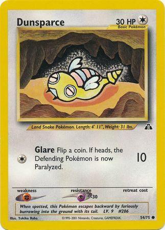 Dunsparce (54/75) [Neo Discovery Unlimited] - for just $0.25! 