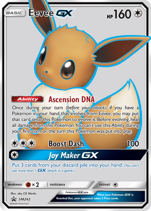 Eevee GX (SM242) [Sun & Moon: Black Star Promos] - for just $8.40! 