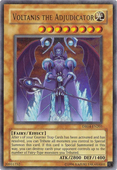 Voltanis the Adjudicator [DR04-EN203] Ultra Rare - for just $1.60! 