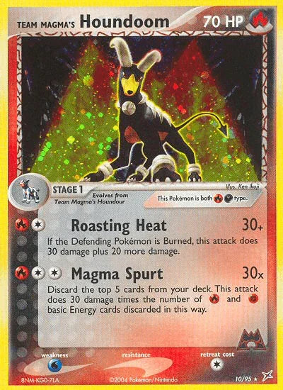 Team Magma's Houndoom (10/95) [EX: Team Magma vs Team Aqua] - for just $23.20! 