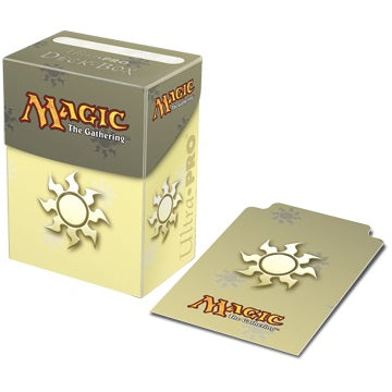 Ultra PRO: Deck Box - Mana 1 (White) - for just $0! 