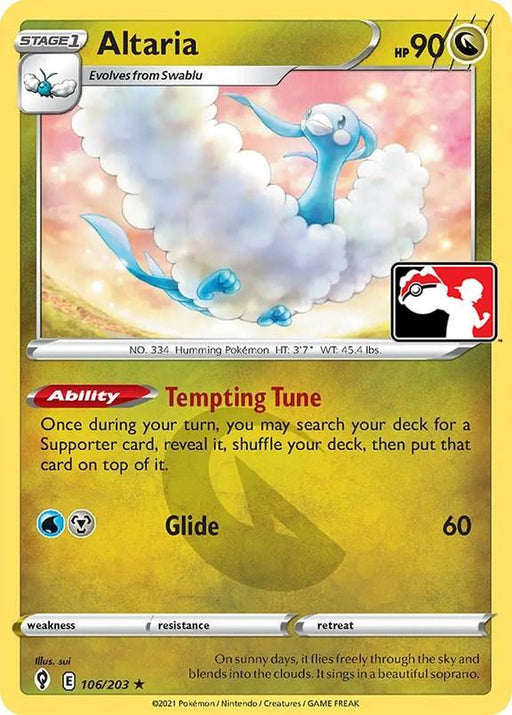 Altaria (106/203) [Prize Pack Series One] - for just $0.20! 