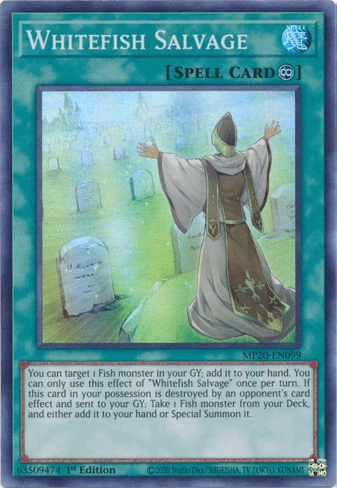 Whitefish Salvage [MP20-EN099] Super Rare - for just $0.10! 