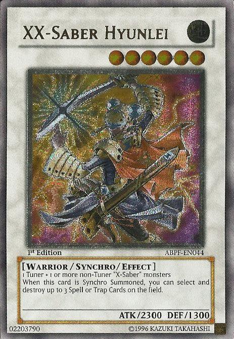 XX-Saber Hyunlei [ABPF-EN044] Ultimate Rare - for just $9.70! 