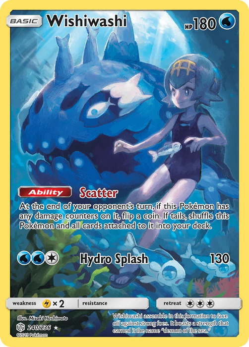 Wishiwashi (240/236) [Sun & Moon: Cosmic Eclipse] - for just $5.65! 