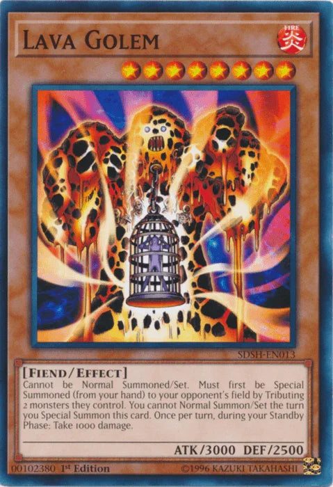 Lava Golem [SDSH-EN013] Common - for just $0.30! 