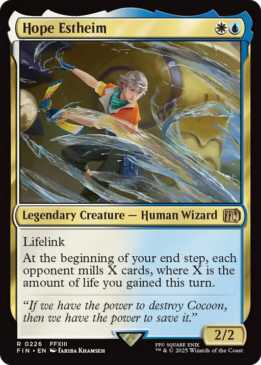 Hope Estheim (FIN-226) - FINAL FANTASY Foil - for just $0.12! 