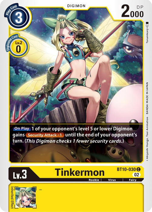 Tinkermon [BT10-030] [Xros Encounter] - Just $0.09! Shop now at Retro Gaming of Denver