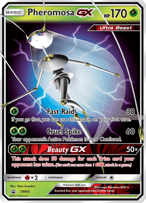 Pheromosa GX (SM66) [Sun & Moon: Black Star Promos] - for just $5.40! 