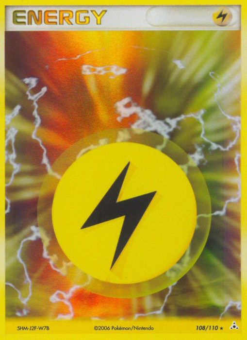 Lightning Energy (108/110) [EX: Holon Phantoms] - Just $2.30! Shop now at Retro Gaming of Denver