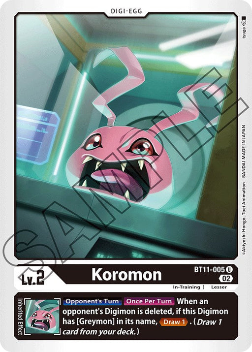 Koromon [BT11-005] [Dimensional Phase] - Just $0.09! Shop now at Retro Gaming of Denver