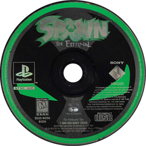 Spawn: The Eternal – PlayStation 1 (PS1) - for just $17.99! 