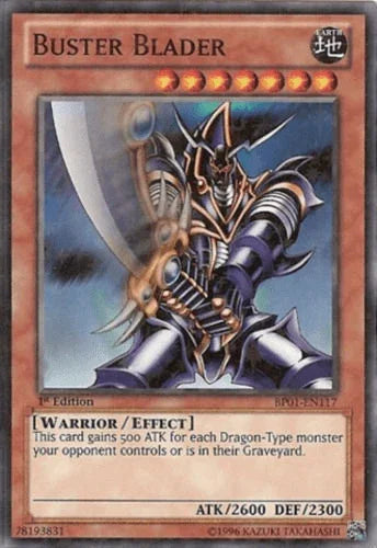 Buster Blader [BP01-EN117] Starfoil Rare - for just $0.65! 