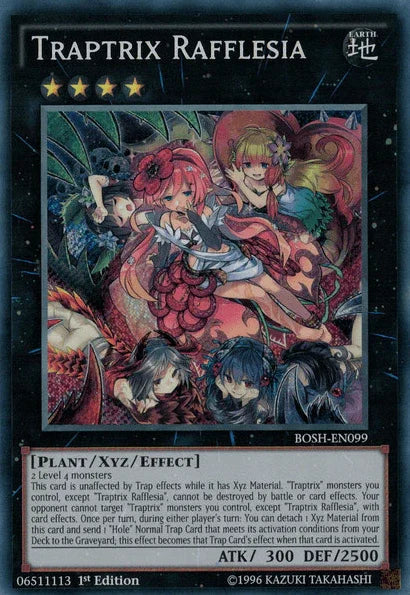 Traptrix Rafflesia [BOSH-EN099] Secret Rare - for just $0.25! 