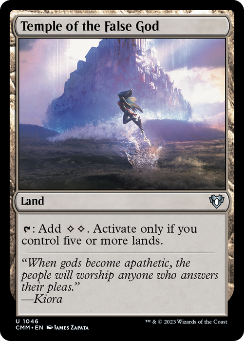 Temple of the False God (CMM-1046) - Commander Masters - for just $0.05! 